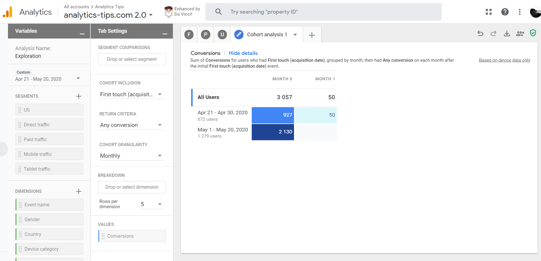 Google Analytics App+Web