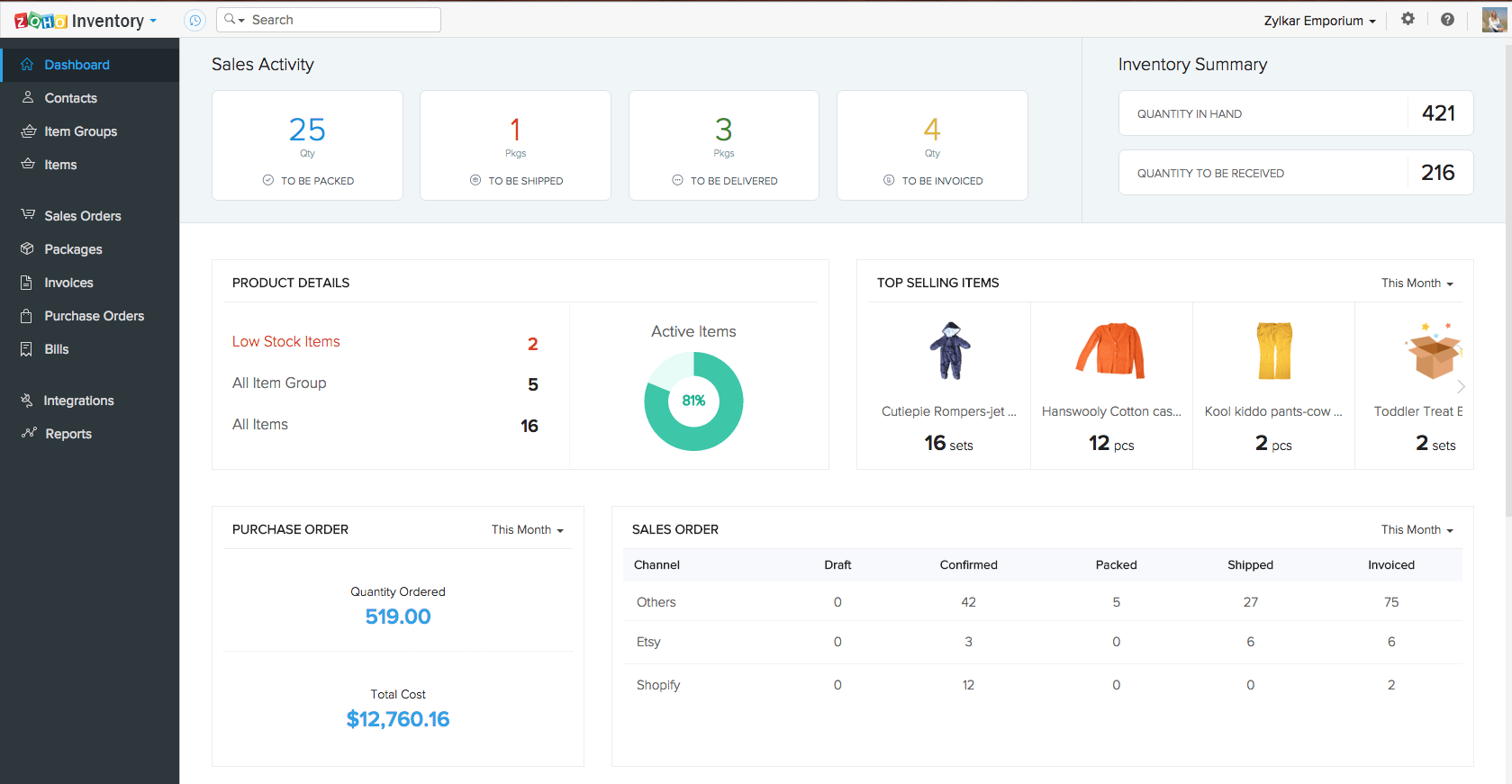 pull data from zoho crm into zoho creator