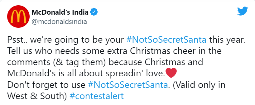 #NotSoSecretSanta в Твиттере, 20 примеров креативных новогодних кампаний