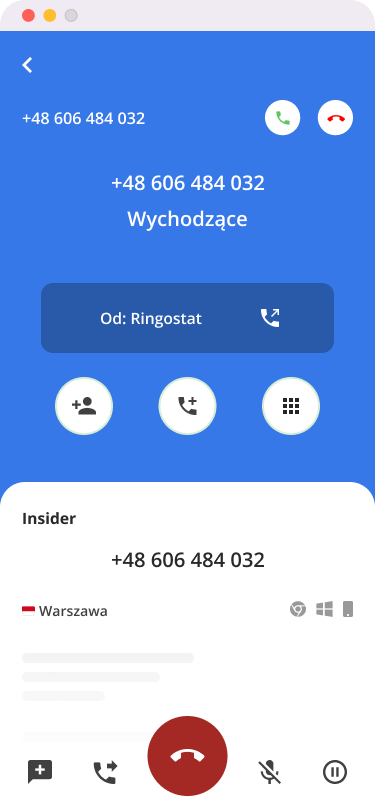 telefonia dla sklepu internetowego, Ringostat Smart Phone