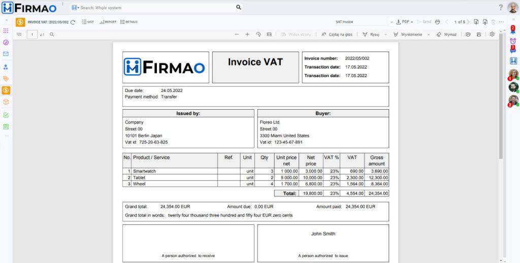 what is the CRM system, CRM invoice
