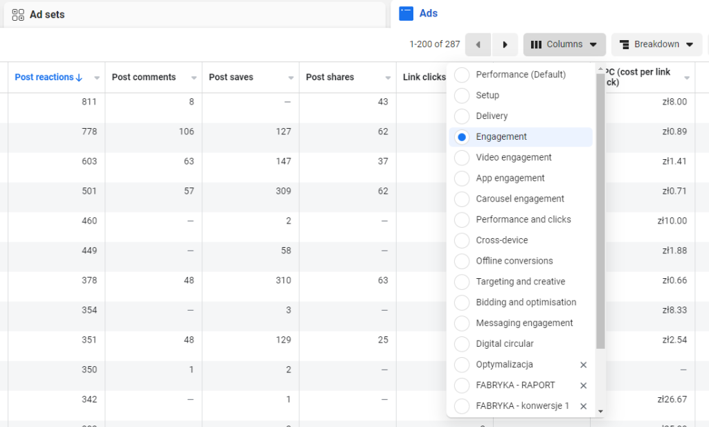 5 tips to optimize your Facebook advertising, comments under ads