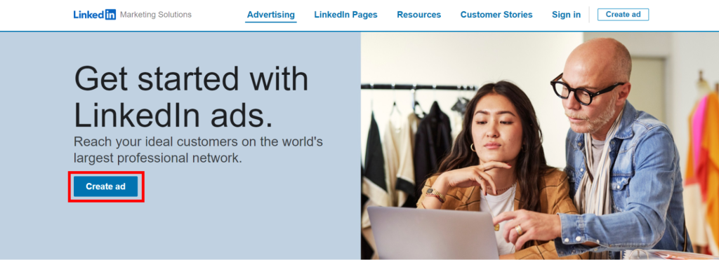 реклами в LinkedIn