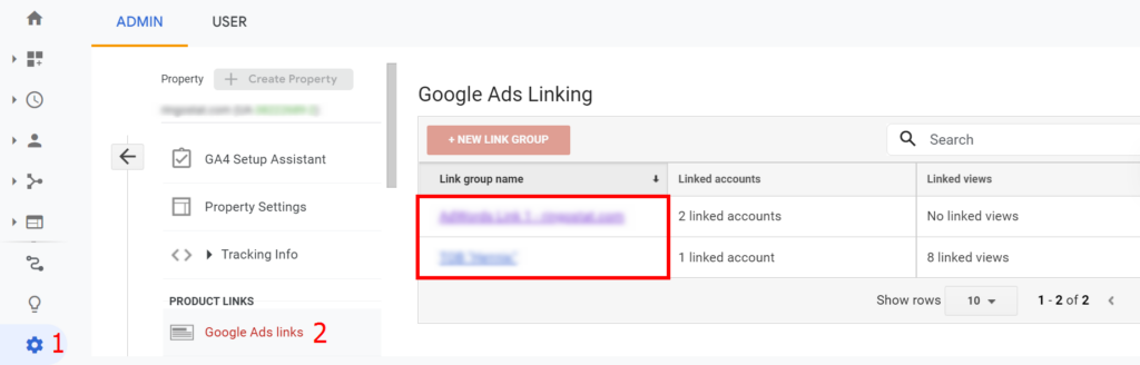 Як зв'язати Google Analytics і Google Ads, зв'язані акаунти