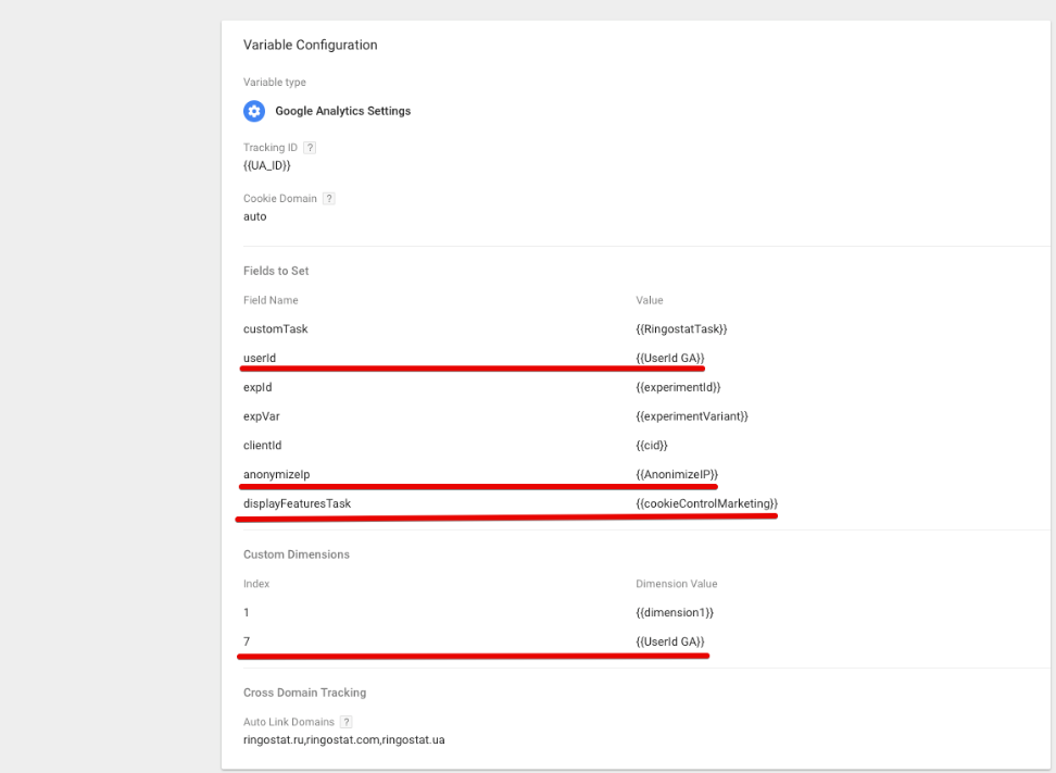 GDPR, Google Analytics Settings, user GA