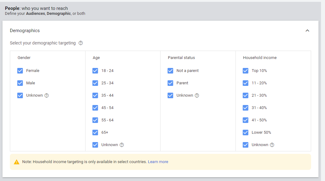 YouTube Analytics Metrics, Video Ads data