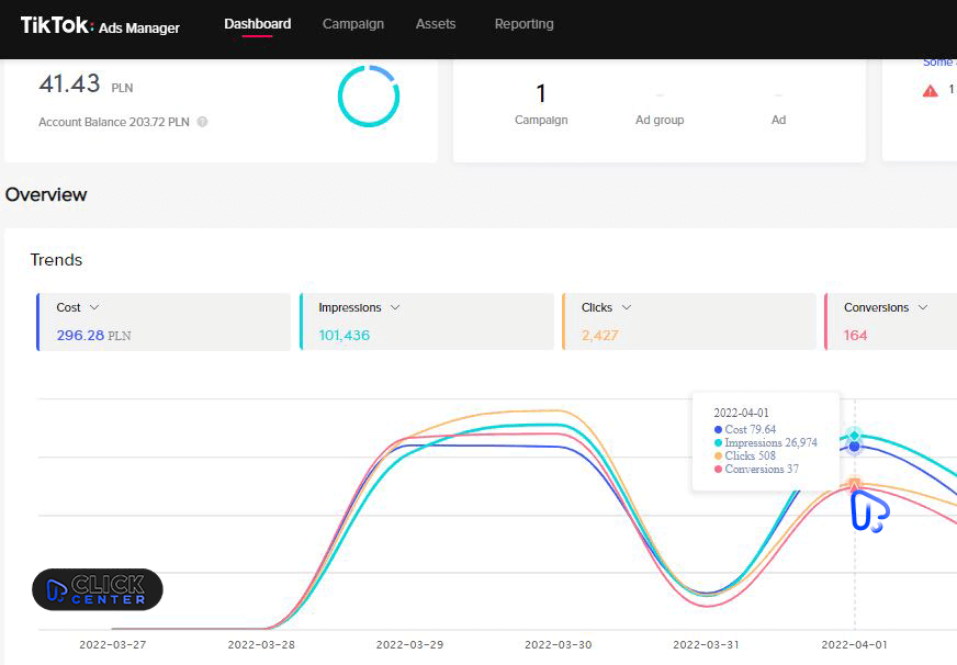  TikTok, Statistics that can be viewed in a TikTok account