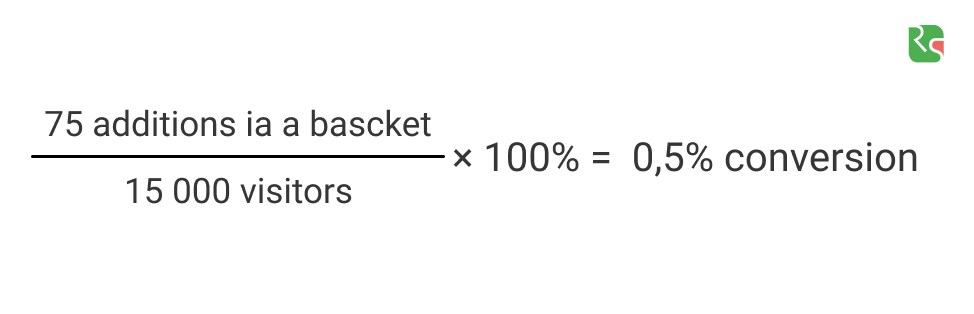 How to count the conversion