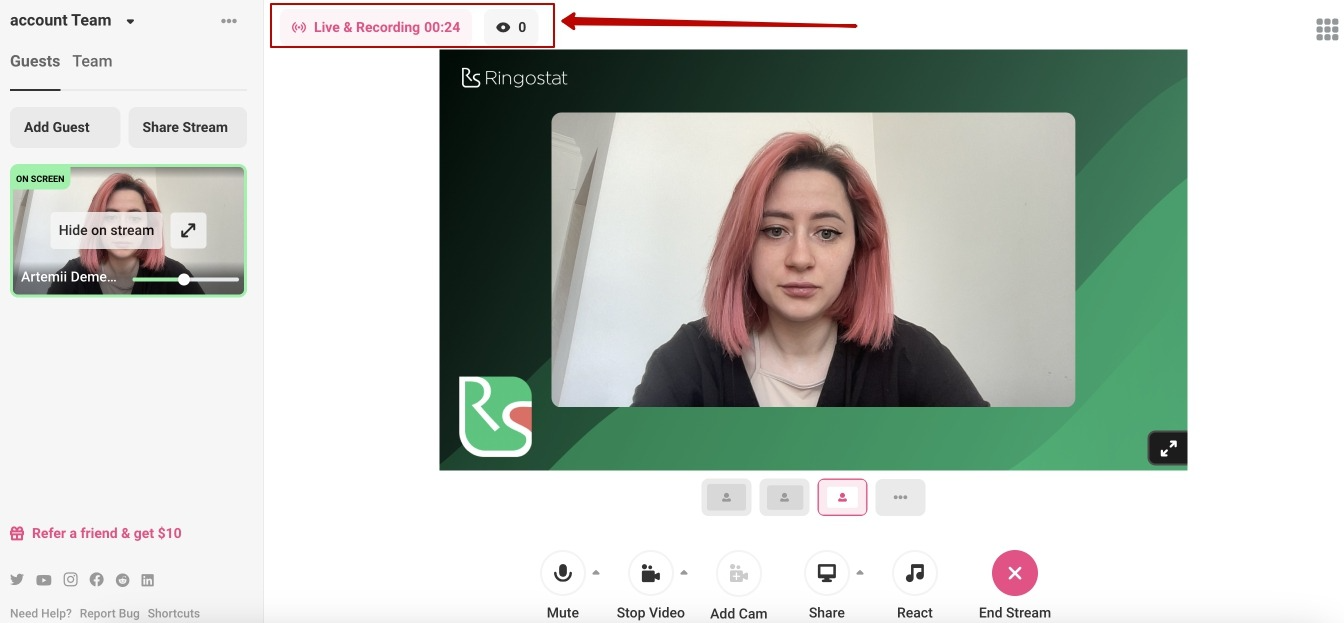 organizacja udanego webinaru, Zapisz nagranie webinaru