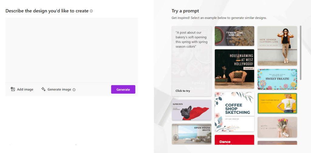 креативы для рекламы с помощью искусственного интеллекта, microsoft designer