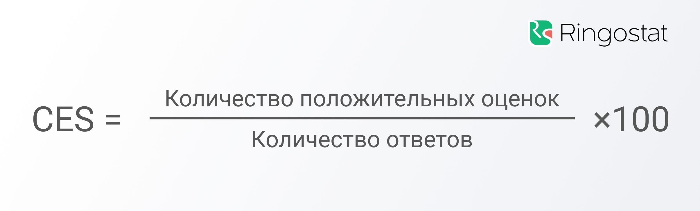 CSAT, NPS, CES, формула CES, как посчитать показатель CES