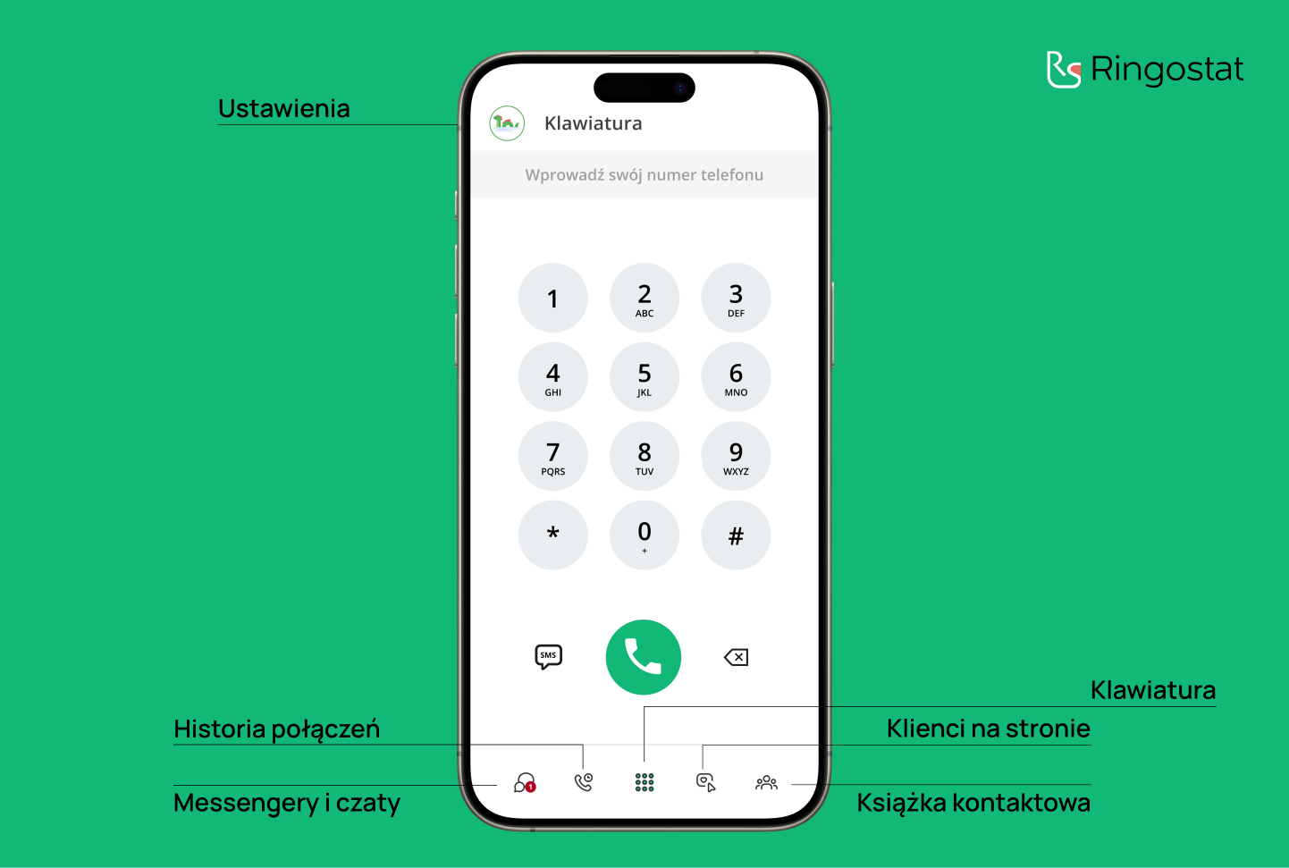 telefonia biznesowa, aplikacja mobilna Ringostat, aplikacja Ringostat Smart Phone
