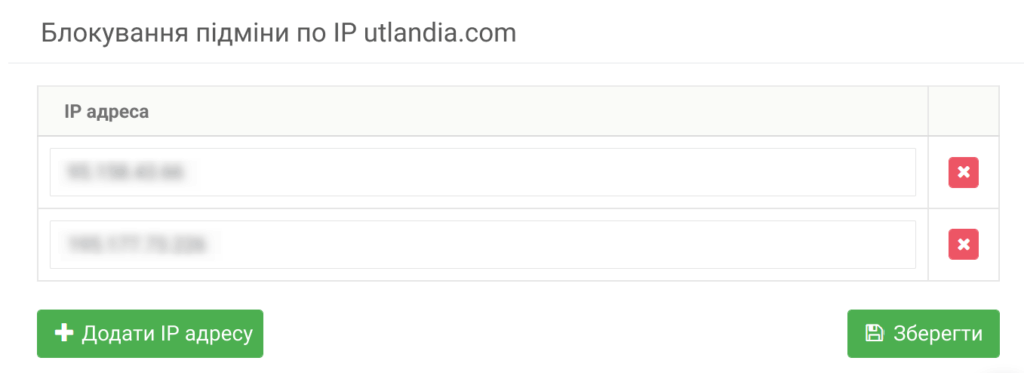 кейси забудовників, налаштування колтрекінгу