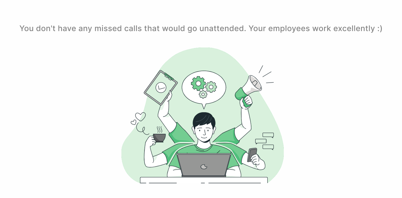 Missed Calls, report on missed calls, report on missed calls Ringostat