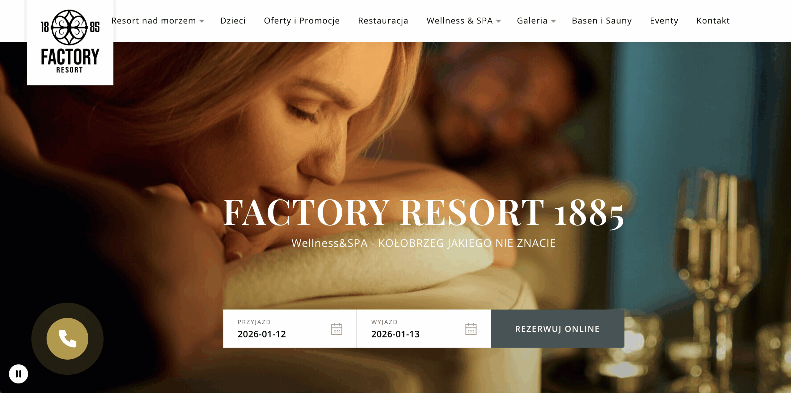 сайт клиента Ringostat, виджет callback, callback иконка на сайте