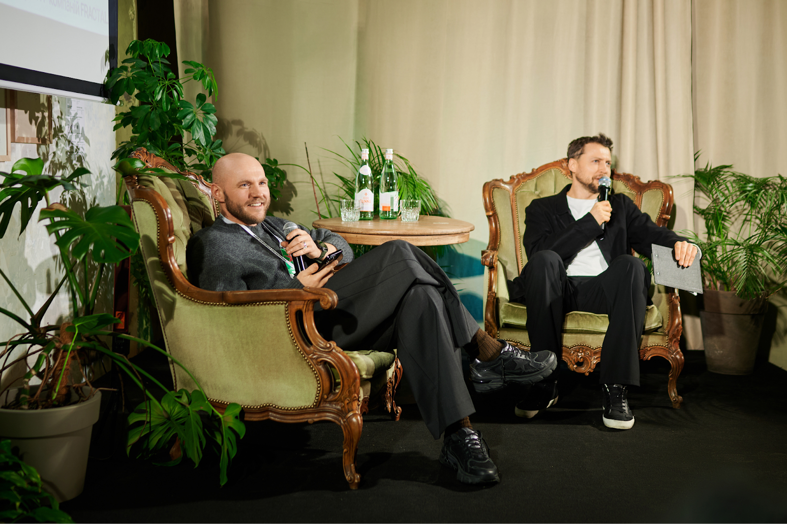 Ringostat Friends Day, Тарас Панасенко, CEO «Аврора»,
Артем Бородатюк, засновник FRACTAL