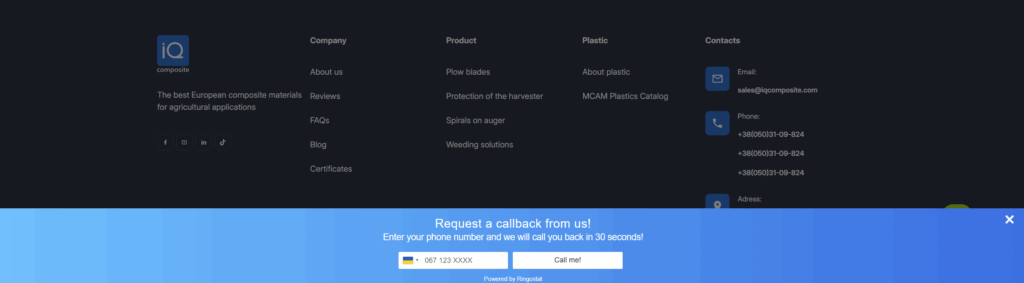 Callback Widget